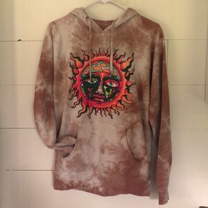 Independent Trading Company Hoodie Sublime 1995 Summer Tour Tie Dyed Look Size S